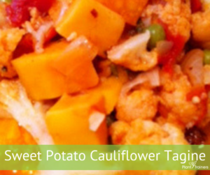 Sweet Potato Cauliflower Tagine