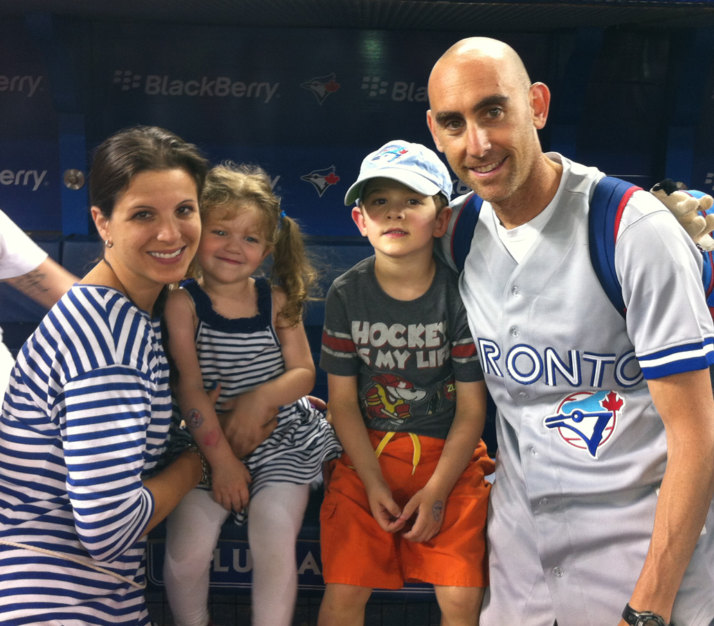 Family At Jays Game