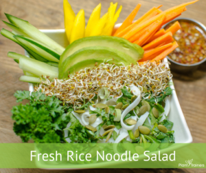 Fresh Rice Noodle Salad