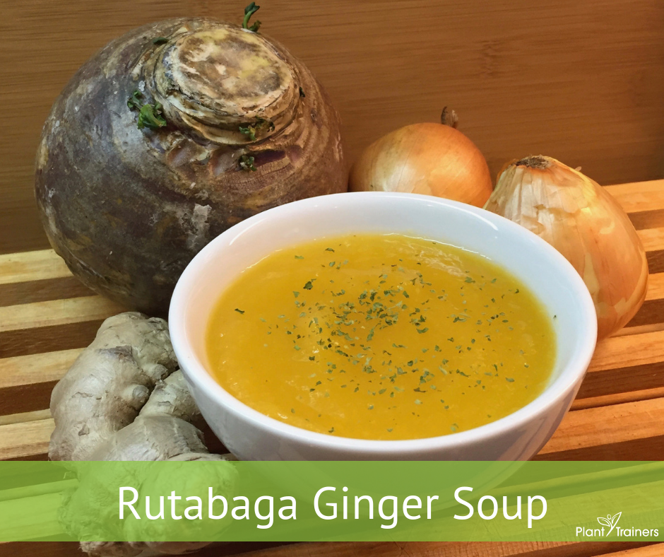 Rutabaga Ginger Soup