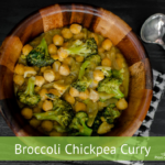 Broccoli Chickpea Curry