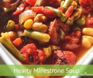 Heart Minestrone Soup