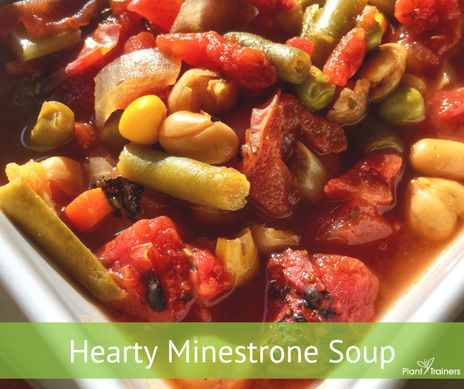 Heart Minestrone Soup